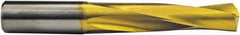 M.A. Ford - 3/4" 135° Spiral Flute Solid Carbide Screw Machine Drill Bit - ALtima Finish, Right Hand Cut, 3-1/8" Flute Length, 5" OAL, Straight Shank - Benchmark Tooling