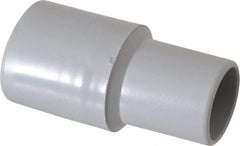 Hi-Tech Duravent - 1-1/4" ID PVC Threaded End Fitting - 3-1/2" Long - Benchmark Tooling