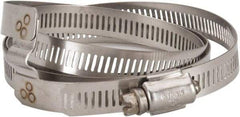 Hi-Tech Duravent - Stainless Steel Hose Clamp - 1/2" Wide x 0.02" Thick, 12" Hose, 11-1/4 to 12-3/4" Diam - Benchmark Tooling