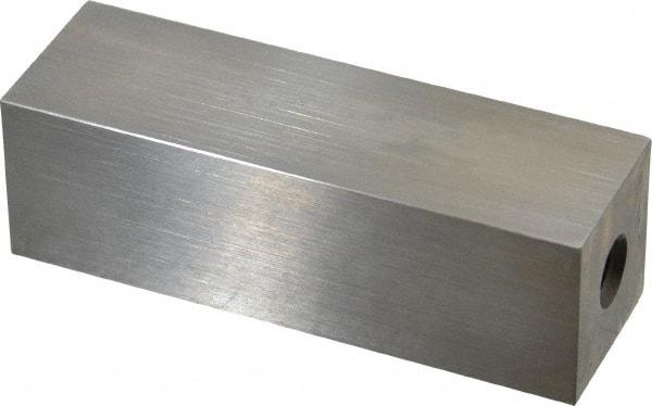 Mitutoyo - 3" Square Steel Gage Block - Accuracy Grade 0, Includes Certificate of Inspection - Benchmark Tooling