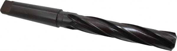 Interstate - 1-9/16" Diam, 4 Flute, High Speed Steel 5MT Shank Core Drill - Benchmark Tooling
