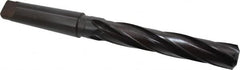 Interstate - 1-9/16" Diam, 4 Flute, High Speed Steel 5MT Shank Core Drill - Benchmark Tooling