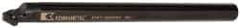 Kennametal - 33.02mm Min Bore Diam, 12" OAL, 1" Shank Diam, A-SDXP Indexable Boring Bar - DP.. Insert, Screw Holding Method - Benchmark Tooling