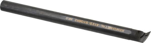 Kennametal - 24.89mm Min Bore Diam, 10" OAL, 3/4" Shank Diam, A-SVQB Indexable Boring Bar - VB.. Insert, Screw Holding Method - Benchmark Tooling