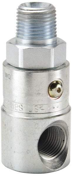 Parker - 1 - 11-1/2 NPTF Steel Hydraulic Hose Male NPT To Female NPT Swivel - 5,000 psi - Benchmark Tooling