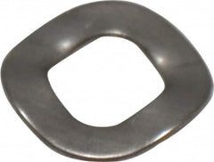 Made in USA - #10 Screw, 0.203" ID x 0.368" OD, Grade 17-7 PH-A Stainless Steel Triple Wave Washer - 0.016" Thick, 0.045" Overall Height, 0.003" Deflection - Benchmark Tooling
