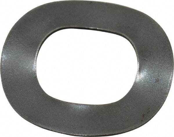 Made in USA - 7/16" Screw, 0.474" ID x 0.815" OD, Grade 1074-1095 Spring Steel Triple Wave Washer - 0.02" Thick, 0.07" Overall Height, 0.014" Deflection, 88.22 Lb at Deflection - Benchmark Tooling