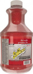 Sqwincher - 64 oz Bottle Fruit Punch Activity Drink - Liquid Concentrate, Yields 5 Gal - Benchmark Tooling