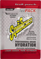 Sqwincher - 0.6 oz Pack Fruit Punch Activity Drink - Liquid Concentrate, Yields 6 oz - Benchmark Tooling