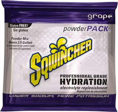 Sqwincher - 23.83 oz Pack Grape Activity Drink - Powdered, Yields 2.5 Gal - Benchmark Tooling