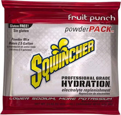 Sqwincher - 23.83 oz Pack Fruit Punch Activity Drink - Powdered, Yields 2.5 Gal - Benchmark Tooling