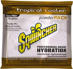 Sqwincher - 23.83 oz Pack Tropical Cooler Activity Drink - Powdered, Yields 2.5 Gal - Benchmark Tooling