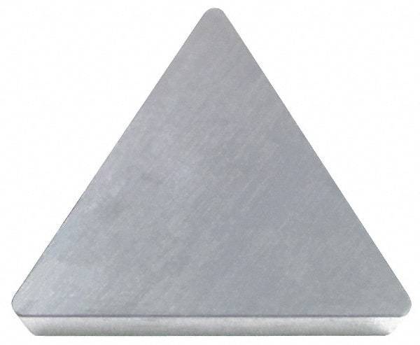 Sumitomo - TPGA331 Grade DA2200 Polycrystalline Diamond (PCD) Turning Insert - 60° Triangle, 3/8" Inscr Circle, 3/16" Thick, 1/64" Corner Radius - Benchmark Tooling