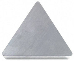 Sumitomo - TPMX221 Grade DA2200 Polycrystalline Diamond (PCD) Turning Insert - 60° Triangle, 1/4" Inscr Circle, 1/8" Thick, 1/64" Corner Radius - Benchmark Tooling