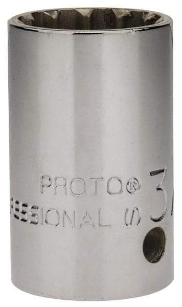 Proto - 1/2" Drive, 3/4" Socket, Spline Socket - 12 Points, 1-9/16" OAL - Benchmark Tooling