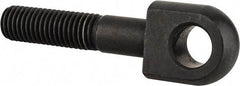 Gibraltar - 5/8-11, 1-3/4" Thread Length, 5/8" Hole Diam, Steel, Swing Bolt - Black Oxide Finish, Grade 1045, 3/4" Head Thickness, 3-1/2" Hole Center to End - Benchmark Tooling