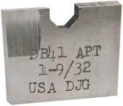 APT - 1-9/32 Inch Diameter, 3/16 Inch Thick, High Speed Steel Auxiliary Pilot Blade - Series D - Benchmark Tooling