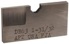 APT - 1-31/32 Inch Diameter, 3/16 Inch Thick, High Speed Steel Auxiliary Pilot Blade - Series D, DX15 Auxiliary Pilot Required - Benchmark Tooling