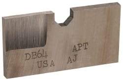 APT - 2 Inch Diameter, 3/16 Inch Thick, High Speed Steel Auxiliary Pilot Blade - Series D, DX15 Auxiliary Pilot Required - Benchmark Tooling