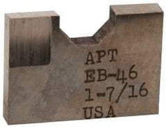 APT - 1-7/16 Inch Diameter, 1/4 Inch Thick, High Speed Steel Auxiliary Pilot Blade - Series E - Benchmark Tooling