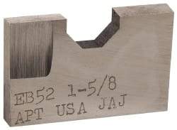 APT - 1-5/8 Inch Diameter, 1/4 Inch Thick, High Speed Steel Auxiliary Pilot Blade - Series E - Benchmark Tooling