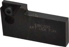 APT - 2 to 2-3/4 Inch Adjustable Blade, Carbide Auxiliary Pilot Blade - Series E, EX20 Auxiliary Pilot Required, Indexable Insert Blade - Benchmark Tooling