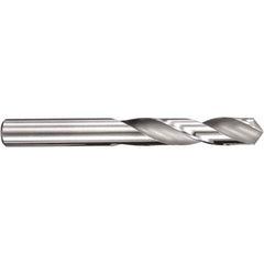 SGS - 3.6mm 145° Spiral Flute Solid Carbide Screw Machine Drill Bit - Benchmark Tooling