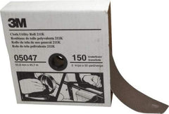 3M - 2" x 50 Yd 150 Grit Aluminum Oxide Cloth Roll - Very Fine Grade, J Weighted Backing - Benchmark Tooling