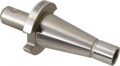 Accupro - NMTB30 Taper Shank 3/16" Hole End Mill Holder/Adapter - 3/4" Nose Diam, 1.3" Projection, 1/2-13 Drawbar, Through-Spindle Coolant - Exact Industrial Supply