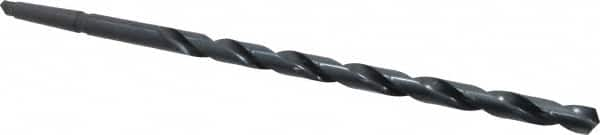 Interstate - 45/64", 2MT 118° Point High Speed Steel Taper Shank Drill Bit - Benchmark Tooling