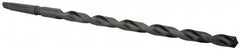 Interstate - 47/64", 2MT 118° Point High Speed Steel Taper Shank Drill Bit - Benchmark Tooling