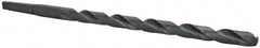 Taper Shank Drill Bit: 1.0625″ Dia, 3MT, 118 °, High Speed Steel Oxide Finish, 24″ OAL, Standard Point, Spiral Flute