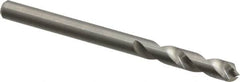 M.A. Ford - 5/32" Spiral Flute Solid Carbide Screw Machine Drill Bit - Bright Finish, Right Hand Cut, 3/4" Flute Length, 2-1/16" OAL, Standard Point, Straight Shank - Benchmark Tooling