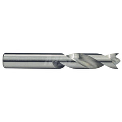 Screw Machine Length Drill Bit: 0.375″ Dia, Solid Carbide Bright/Uncoated, Right Hand Cut, Spiral Flute, Straight-Cylindrical Shank, Series 207