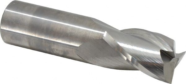 M.A. Ford - 1" Diam, 1-1/2" LOC, 1" Shank Diam, 4" OAL, 3 Flute Solid Carbide Square End Mill - Benchmark Tooling