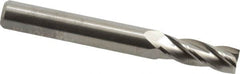 M.A. Ford - 9/32", 3/4" LOC, 5/16" Shank Diam, 2-1/2" OAL, 4 Flute, Solid Carbide Square End Mill - Single End, Uncoated, Spiral Flute, 30° Helix, Centercutting, Right Hand Cut, Right Hand Flute, Series 111 - Benchmark Tooling