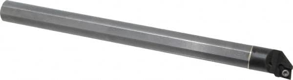 Kennametal - 23.62mm Min Bore Diam, 254mm OAL, 3/4" Shank Diam, E-SCLP Indexable Boring Bar - CP.. Insert, Screw Holding Method - Benchmark Tooling