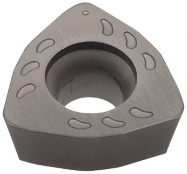Tungaloy - WPMT080615 MH Grade AH140 Carbide Milling Insert - 1/4" Thick, 1/2" Inscribed Circle, 0.059" Corner Radius - Benchmark Tooling