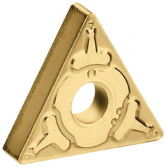 Tungaloy - TNMG433 TM Grade AH120 Carbide Turning Insert - TiAlN Finish, 60° Triangle, 1/2" Inscr Circle, 3/16" Thick, 3/64" Corner Radius - Benchmark Tooling