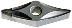 Tungaloy - 2QP-VNGA332 Grade BX360 PCBN Turning Insert - Uncoated, 35° Diamond, 3/8" Inscr Circle, 3/16" Thick, 1/32" Corner Radius - Benchmark Tooling