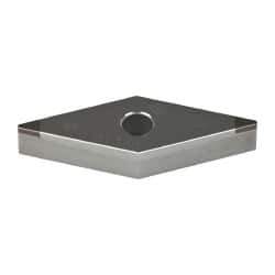 Tungaloy - 2QP-VNGA331 Grade BX360 PCBN Turning Insert - Uncoated, 35° Diamond, 3/8" Inscr Circle, 3/16" Thick, 1/64" Corner Radius - Benchmark Tooling