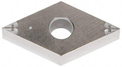 Tungaloy - DNGG432 Grade NS520 Cermet Turning Insert - Uncoated, 55° Diamond, 1/2" Inscr Circle, 3/16" Thick, 1/32" Corner Radius - Benchmark Tooling