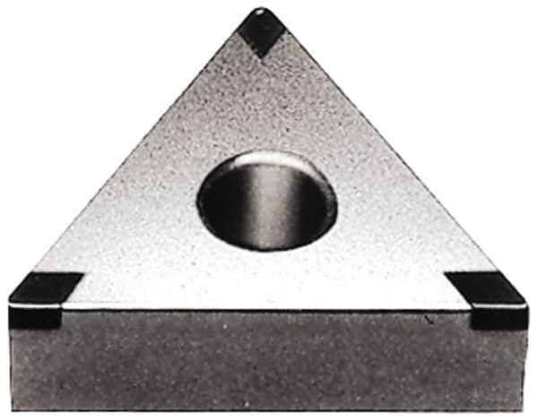 Tungaloy - 3QP-TNGA331 Grade BX380 PCBN Turning Insert - Uncoated, 60° Triangle, 3/8" Inscr Circle, 3/16" Thick, 1/64" Corner Radius - Benchmark Tooling