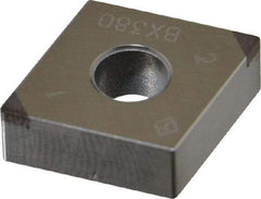 Tungaloy - 2QP-CNGA431 Grade BX380 PCBN Turning Insert - Uncoated, 80° Diamond, 1/2" Inscr Circle, 3/16" Thick, 1/64" Corner Radius - Benchmark Tooling