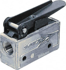 Mead - 0.11 CV Rate, 3 Way Pilot Air Valve - Cross Roller Actuator - Benchmark Tooling