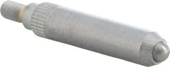 Mitutoyo - #4-48, 1.5mm Ball Diam, Carbide Ball Contact Point - 1" Contact Point Length, Use with Dial Indicators, Digimatic Dial Indicators, Linear Gages - Benchmark Tooling