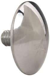 Mitutoyo - #4-48, 3/8" Ball Diam, Carbide Spherical Contact Point - 0.0938" Contact Point Length, Use with AGD 1,2,3,4 - Benchmark Tooling