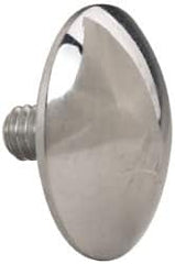 Mitutoyo - #4-48, 3/8" Ball Diam, Carbide Spherical Contact Point - 0.0938" Contact Point Length, Use with AGD 1,2,3,4 - Benchmark Tooling