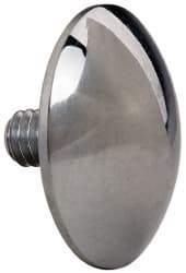 Mitutoyo - #4-48, 1/2" Ball Diam, Carbide Spherical Contact Point - 1/8" Contact Point Length, Use with AGD 1,2,3,4 - Benchmark Tooling