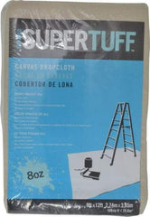 TRIMACO - Heavyweight 8 oz Canvas Drop Cloth - 12' x 9' - Benchmark Tooling